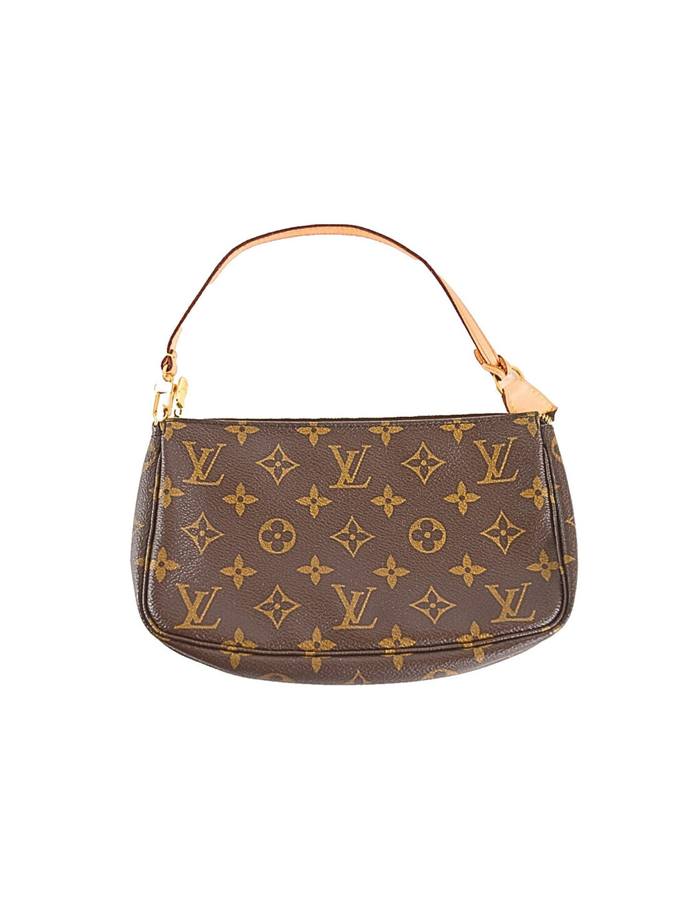 Louis Vuitton Pochette Accessory Monogram Pouch Brown Women's Bag
